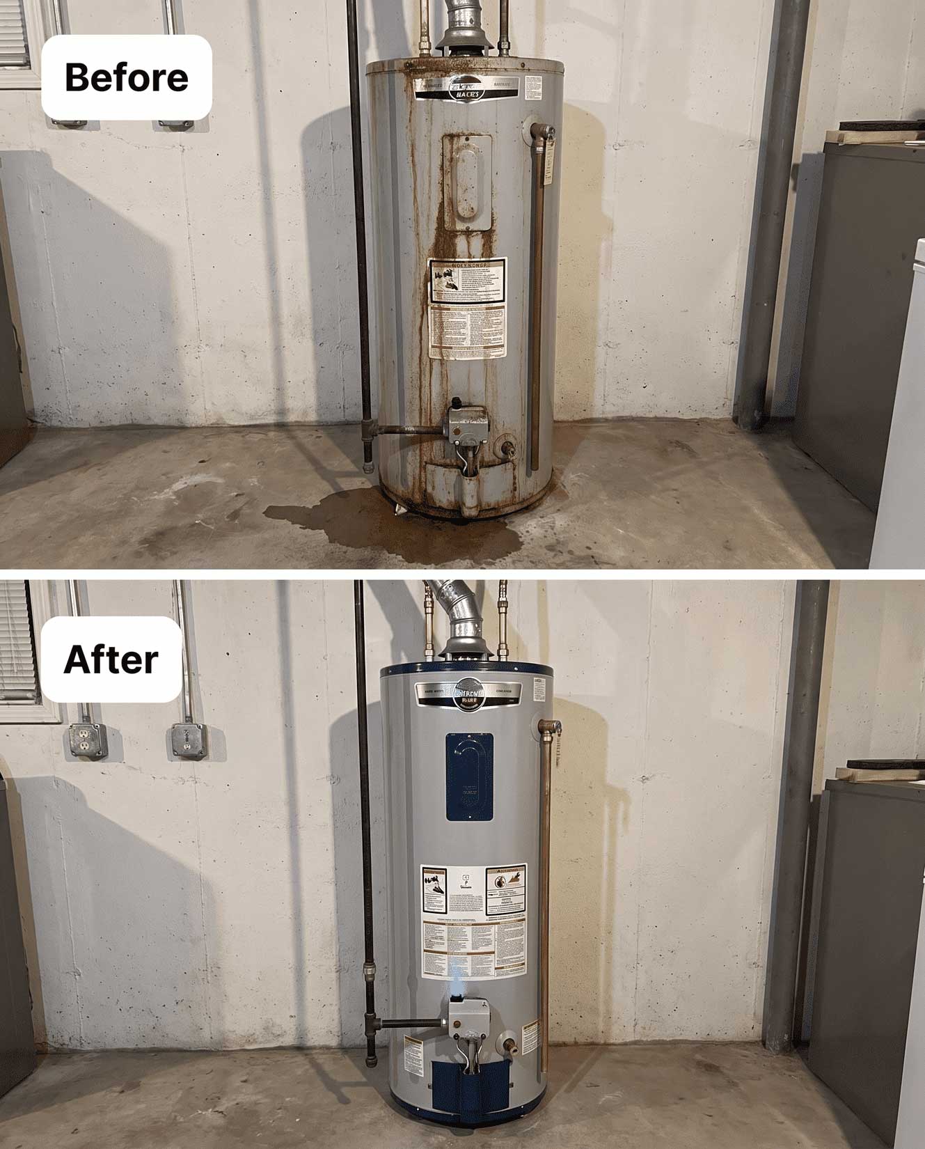 Uncle's Plumbing repair job 5